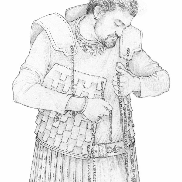Archäeologische Rekonstruktionszeichnung - archaëa