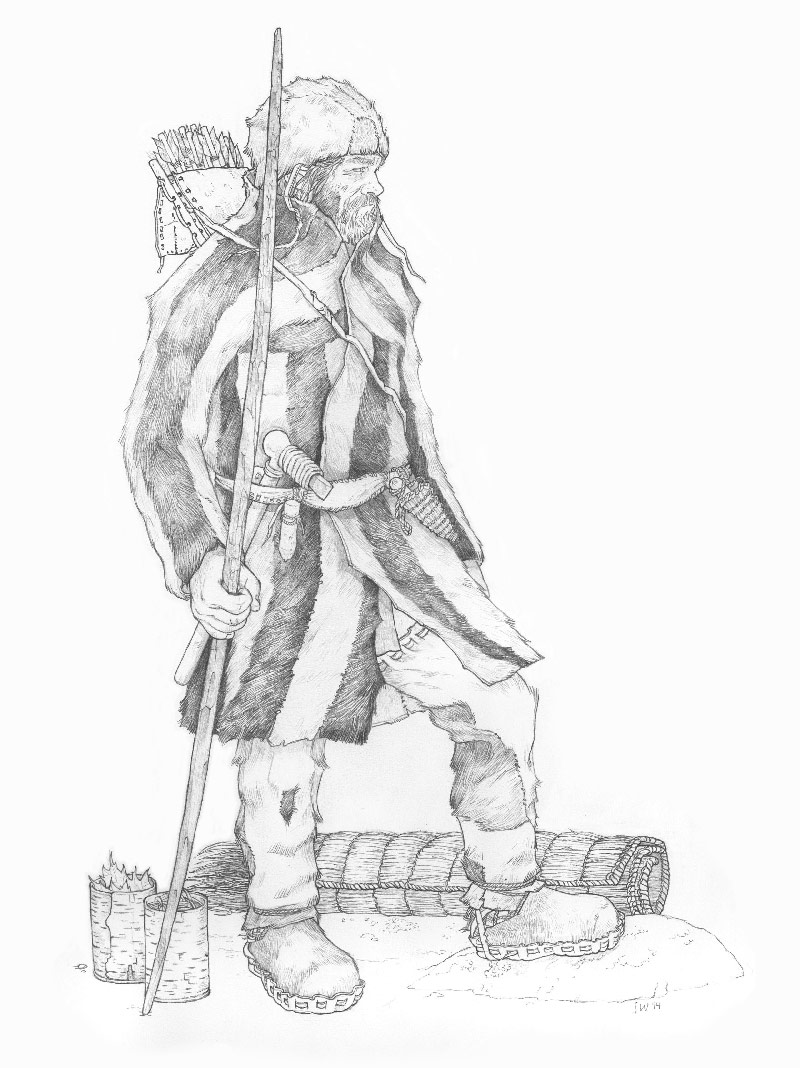 Ötzi - Museo Archeologico dell'Alto Adige - Sara Welponer  Ötzi drawing, archaëaSara Welponer