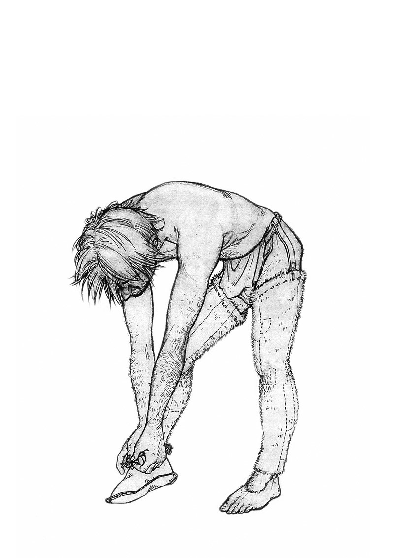 Ötzi - Sara Welponer Ötzi drawing