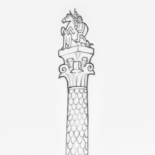 Grabhügel Jupitergigantensäule